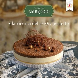 AMBROGIO CLASSICO VARIEGATO ELENKA - BASE WAFER | Elenka | Confezione: lattine da 2,5 kg.; Tipo di prodotto: variegati creme e c