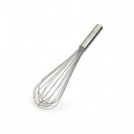 Buy STAINLESS STEEL WHISK 16 WIRE CM. 30 FOR ICE CREAM SHOP | Professional Stainless steel whisk 16 stands. Size: 30 cm.