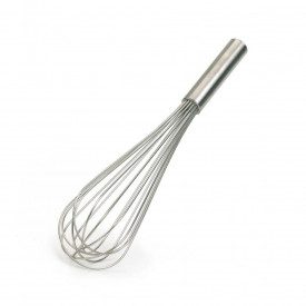 Buy STAINLESS STEEL WHISK 16 WIRE CM. 45 FOR ICE CREAM SHOP | Professional Stainless steel whisk 16 stands. Size: 45 cm.