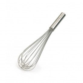 Buy STAINLESS STEEL WHISK 16 WIRE CM. 35 FOR ICE CREAM SHOP | Professional Stainless steel whisk 16 stands. Size: 35 cm.