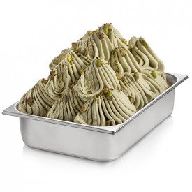 Buy online PISTACHIO PASTE NATUR C Rubicone | box of 6 kg.-2 buckets of 3 kg. | Pistachio Natur C is a gelato paste with importe