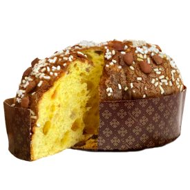 MANDORLATO PANETTONE ARTIGIANALE DON NINO Nino Total Food | panettone da 1 kg | Panettone artigianale MANDORLATO Don Nino: con s