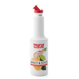 SWEET & SOUR SYRUP ACROBATIC FRUIT 1.3 KG FOR COCKTAILS TOSCHI | Toschi Vignola | Pack: speed bottle of 1,3 kg; Product family: 