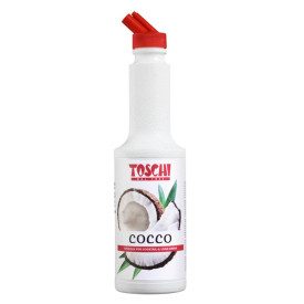 COCONUT ACROBATIC FRUIT SYRUP 1.3 KG FOR COCKTAILS TOSCHI | Toschi Vignola | Pack: speed bottle of 1,3 kg; Product family: toppi