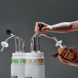 DISPENSER FOR CREAMS, JAMS, AND SQUEEZITA CONFECTIONS | Techfood | 1 unit | A professional dispensing unit for accurately portio