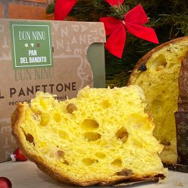 PAN DEL BANDITO PANETTONE ARTIGIANALE - NINO | Nino Total Food | Confezione: panettone da 1 kg; Tipo di prodotto: pasticceria | 