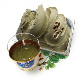 PURE PISTACHIO PASTE 100% 1 KG ELENKA | Elenka | Pack: can of 1 kg; Product family: flavoring pastes | A precious pure pistachio