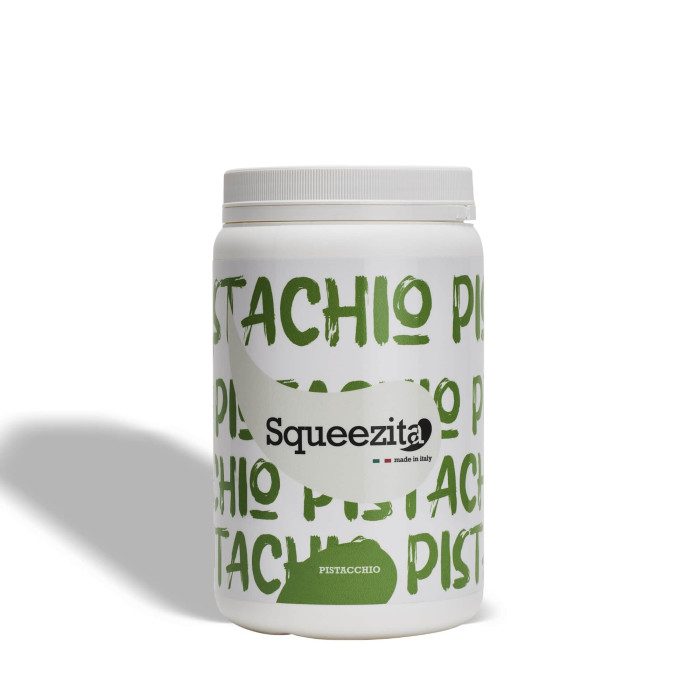 PISTACHIO CREAM FILLING SPREAD SQUEEZITA - 2 Kg. | Techfood | Certifications: gluten free, palm oil free; Pack: jar of 2 kg.; Pr PISTACHIO CREAM FILLING SPREAD SQUEEZITA - 2 Kg. | Techfood | Certifications: gluten free, palm oil free; Pack: jar of 2 kg.; Pr