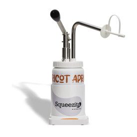 APRICOT JAM FILLING SQUEEZITA - 2 Kg. | Techfood | Certifications: gluten free, palm oil free; Pack: jar of 2 kg.; Product famil