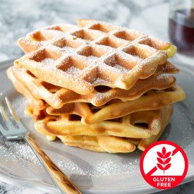 WAFFLE POWDER MIX GLUTEN FREE - 600g | Seng Corporation | Certifications: gluten free; Pack: bag of 600 gr.; Product family: ice