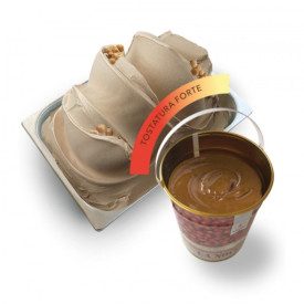 HAZELNUT FLAVORING PASTE 5,5 KG. ELENKA | Elenka | Pack: tins of 5,5 kg.; Product family: nut pastes | Pure hazelnut paste, stro