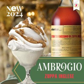 TRIFLE RIPPLE CREAM FANTA AMBROGIO 2,5 Kg - ELENKA - BASE WAFER | Elenka | Pack: bucket of 2,5 kg.; Product family: cream ripple