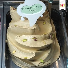 PURE PISTACHIO PASTE 100% 1 KG ELENKA | Elenka | can of 1 kg | A precious pure pistachio paste from Elenka, can of 1 kg.