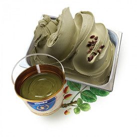 PURE PISTACHIO PASTE MP - 5 KG - ELENKA | Elenka | bucket of 5 kg. | Pure pistachio paste, with external pistachios and vegetabl