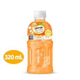 ARANCIA NATA DE COCO DRINK - MOGU 24 x 320 ML. | Nawon Food and Beverage | cartone con 24 bottiglie da 320 ml. | Bevanda a base 