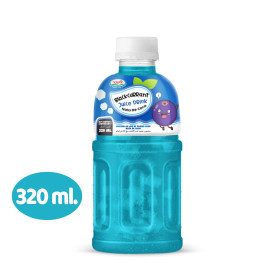 BLUEBERRY NATA DE COCO JUICE DRINK - MOGU 24 X 320 ML. | Nawon Food and Beverage | box with 24 bottles of 320 ml. | Blueberry ju