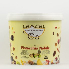 PASTA PISTACCHIO NOBILE - 3,5 KG. PISTACCHIO PURO SALATO LEAGEL | Leagel | secchiello da 3,5 kg. | Pasta di pistacchi accuratame