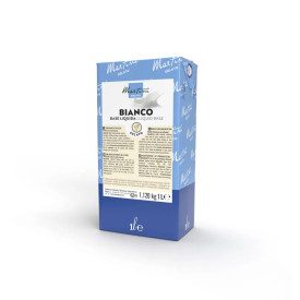 BIANCO LIQUID BASE - BRIK - MARTINI GELATO | Martini Gelato | brick da 1 l. (1,12 kg) | Bianco is a liquid base for preparing a 