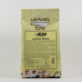 ZHERO SICILIAN LEMON - 1.25 KG. - LEAGEL SUGAR-FREE LEMON ICE CREAM BASE | Leagel | bag of 1,25 kg. | Ready-to-use complete prod