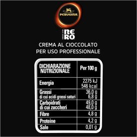 NERO PERUGINA 3 KG SPREADABLE CREAM FOR FILLING Nestlé | bucket of 3 kg | The 3kg Nero® Perugina® spreadable Cream, with 33% cho