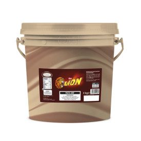 LION ICE CREAM KIT PASTE AND VARIEGATE 4+6 KG Nestlé | kit of 2 buckets 4 + 6 kg. | Lion paste and variegate to recreate the ori