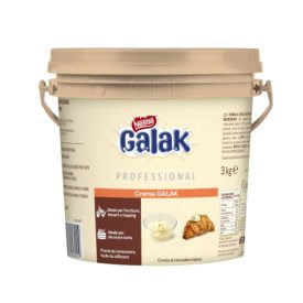 MILKYBAR GALAK - 3 KG WHITE CHOCOLATE SPREADABLE CREAM FOR FILLING | Nestlé | Certifications: gluten free, palm oil free; Pack: 