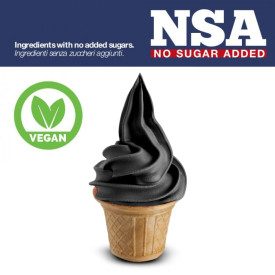 BLACK HAWAII VEGAN SUGARFREE GELATO READY & SOFT - 1,45 KG - RUBICONE | Rubicone | Certifications: gluten free, vegan, sugar fre