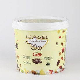 PASTA CAFFÈ | Leagel | secchiello da 3,5 kg. | Pasta a base di caffè Certificazioni: senza glutine; Confezione: secchiello da 3,