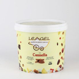 CINNAMON PASTE | Leagel | bucket of 3,5 kg. | Cinnamon ice cream paste. Certifications: gluten free; Pack: bucket of 3,5 kg.; Pr