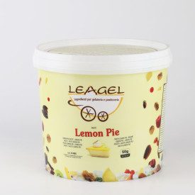 LEMON PIE PASTE 3,5 KG. - LEAGEL | Leagel | Pack: bucket of 3,5 kg.; Product family: flavoring pastes | White chocolate and lemo