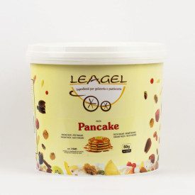 PANCAKE ICE CREAM PASTE - LEAGEL | Leagel | bucket of 3,5 kg. | Pancake flavored ice cream paste, the most loved breakfast desse