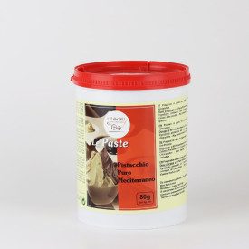 MEDITERRANEAN PURE PISTACHIO PASTE IN JAR | Leagel | jar of 1,2 kg. | Pure pistachio paste from the Mediterranean. A tip of chlo