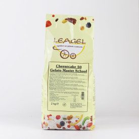 CHEESECAKE 50 GELATO MASTER SCHOOL (POWDERED) | Leagel | bag of 2 kg. | Powdered blend to prepare excellent Cheesecake gelato. C