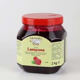RASPBERRY CREAM 2 KG. - LEAGEL | Leagel | Certifications: gluten free; Pack: jar of 2 kg.; Product family: fruit ripples | Raspb