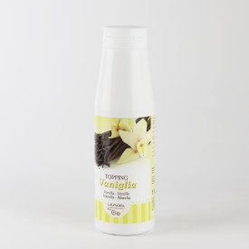 TOPPING VANILLA | Leagel | bottle of 1 kg. | Cream to garnish and marbling your gelato, in a handy bottle. Certifications: glute