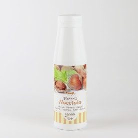 TOPPING HAZELNUT | Leagel | bottle of 1 kg. | Cream to garnish and marbling your gelato, in a handy bottle. Certifications: glut