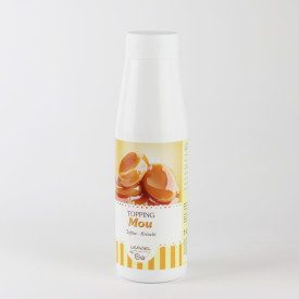 TOPPING MOU | Leagel | bottle of 1 kg. | Cream to garnish and marbling your gelato, in a handy bottle. Certifications: gluten fr