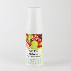 TOPPING MELON | Leagel | bottle of 1 kg. | Cream to garnish and marbling your gelato, in a handy bottle. Certifications: gluten 