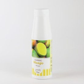 TOPPING MANGO 352701 | Certificazioni: senza glutine; Confezione: flacone da 1 kg.; Tipo di prodotto: topping | Crema per guarni