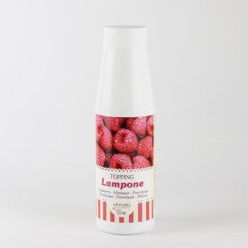 TOPPING RASPBERRY 351301 | Certifications: gluten free; Pack: bottle of 1 kg.; Product family: toppings | Cream to garnish and m