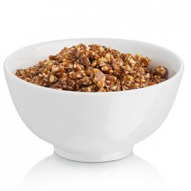 Buy online CRUNCHY CHOPPED HAZELNUT Rubicone | box of 15 kg.-5 bags of 3 kg. | Crunchy chopped caramelized almonds. Use it to en
