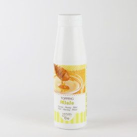 TOPPING HONEY | Leagel | bottle of 1 kg. | Cream to garnish and marbling your gelato, in a handy bottle. Certifications: gluten 