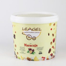 MARACUJA PASTE 321705 | Certifications: gluten free; Pack: bucket of 3,5 kg.; Product family: fruit pastes | Maracuja ice cream 