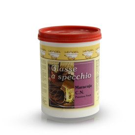 GLASSA A SPECCHIO MARACUJA | Leagel | barattolo da 1,5 kg. | Glassa a specchio per torte al maracuja (frutto della passione). Co