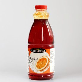 ORANGE SYRUP | Leagel | bottle of 3 kg. | Slush granita syrup, orange. Certifications: gluten free; Pack: bottle of 3 kg.; Produ