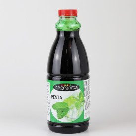 MINT SYRUP | Leagel | bottle of 3 kg. | Slush granita syrup, green mint. Certifications: gluten free; Pack: bottle of 3 kg.; Pro