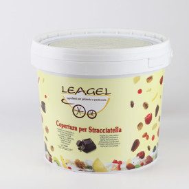 COPERTURA PER STRACCIATELLA CLASSICA - 5 KG. 210401 | Certificazioni: senza glutine; Confezione: barattolo da 5 kg.; Tipo di pro