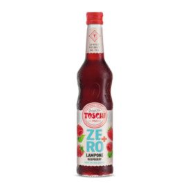 RASPBERRY SYRUP ZERO+ | Toschi Vignola | Certifications: gluten free, vegan, sugar free; Pack: 6 bottles of 0.56 kg.; Product fa