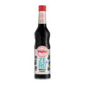 BLUEBERRY SYRUP ZERO+ | Toschi Vignola | Certifications: gluten free, vegan, sugar free; Pack: 6 bottles of 0.56 kg.; Product fa