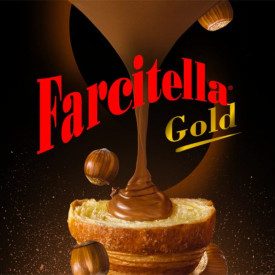 FARCITELLA GOLD 8 KG CHOCOLATE CREAM FOR FILLING ELENKA | Elenka | Pack: tin of 8 kg.; Product family: pastry | Farcitella Gold 